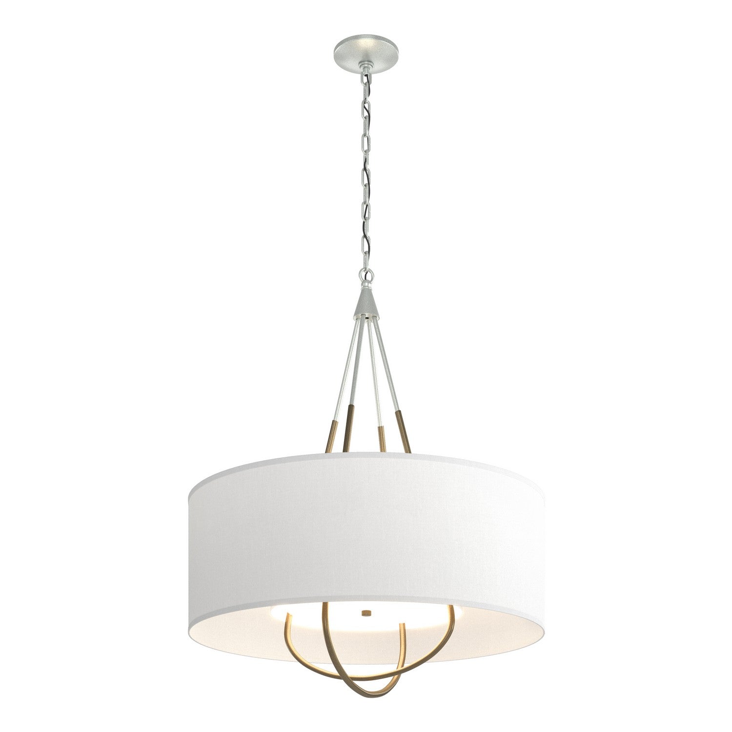 Hubbardton Forge - 104230-SKT-82-84-SF2811 - Loop Pendant - Loop - Vintage Platinum