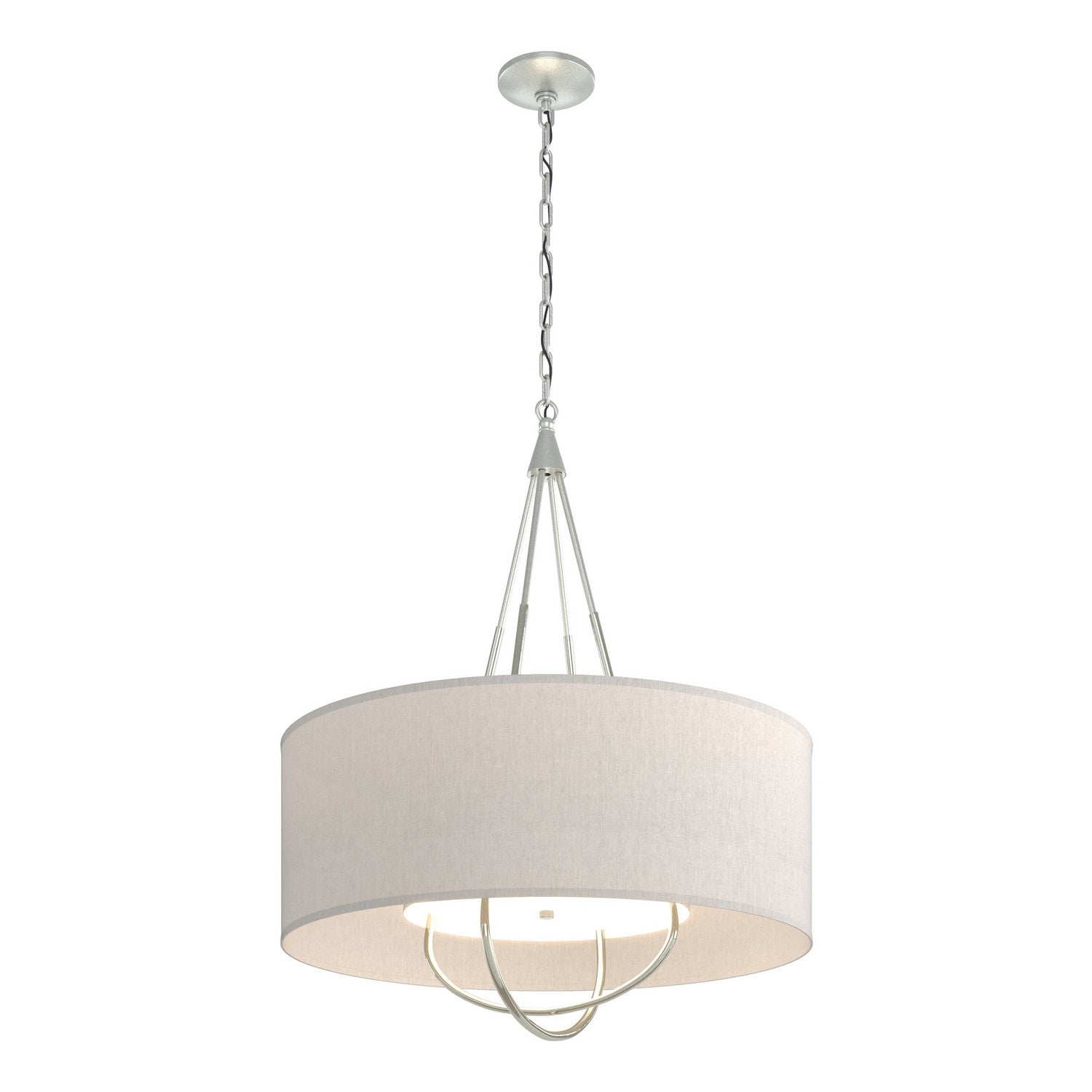 Hubbardton Forge - 104230-SKT-82-85-SE2811 - Loop Pendant - Loop - Vintage Platinum