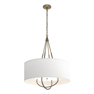 Hubbardton Forge - 104230-SKT-84-05-SF2811 - Four Light Pendant - Loop - Soft Gold
