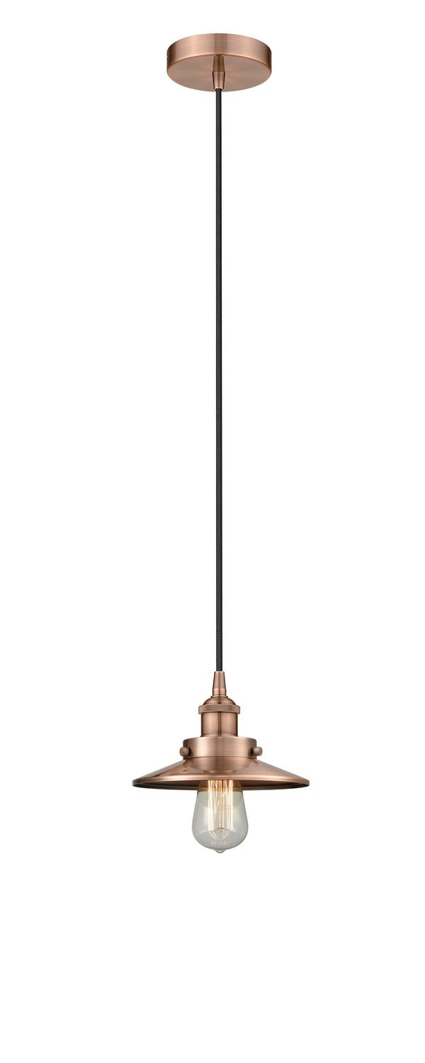 Innovations - 616-1PH-AC-M3-AC - One Light Pendant - Edison - Antique Copper