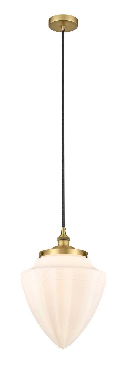 Innovations - 616-1PH-BB-G661-12 - One Light Pendant - Edison - Brushed Brass