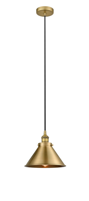 Innovations - 616-1PH-BB-M10-BB - One Light Pendant - Edison - Brushed Brass