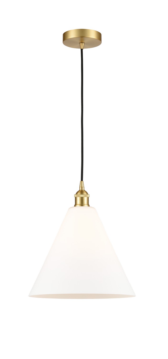 Innovations - 616-1P-SG-GBC-121 - One Light Pendant - Edison - Satin Gold