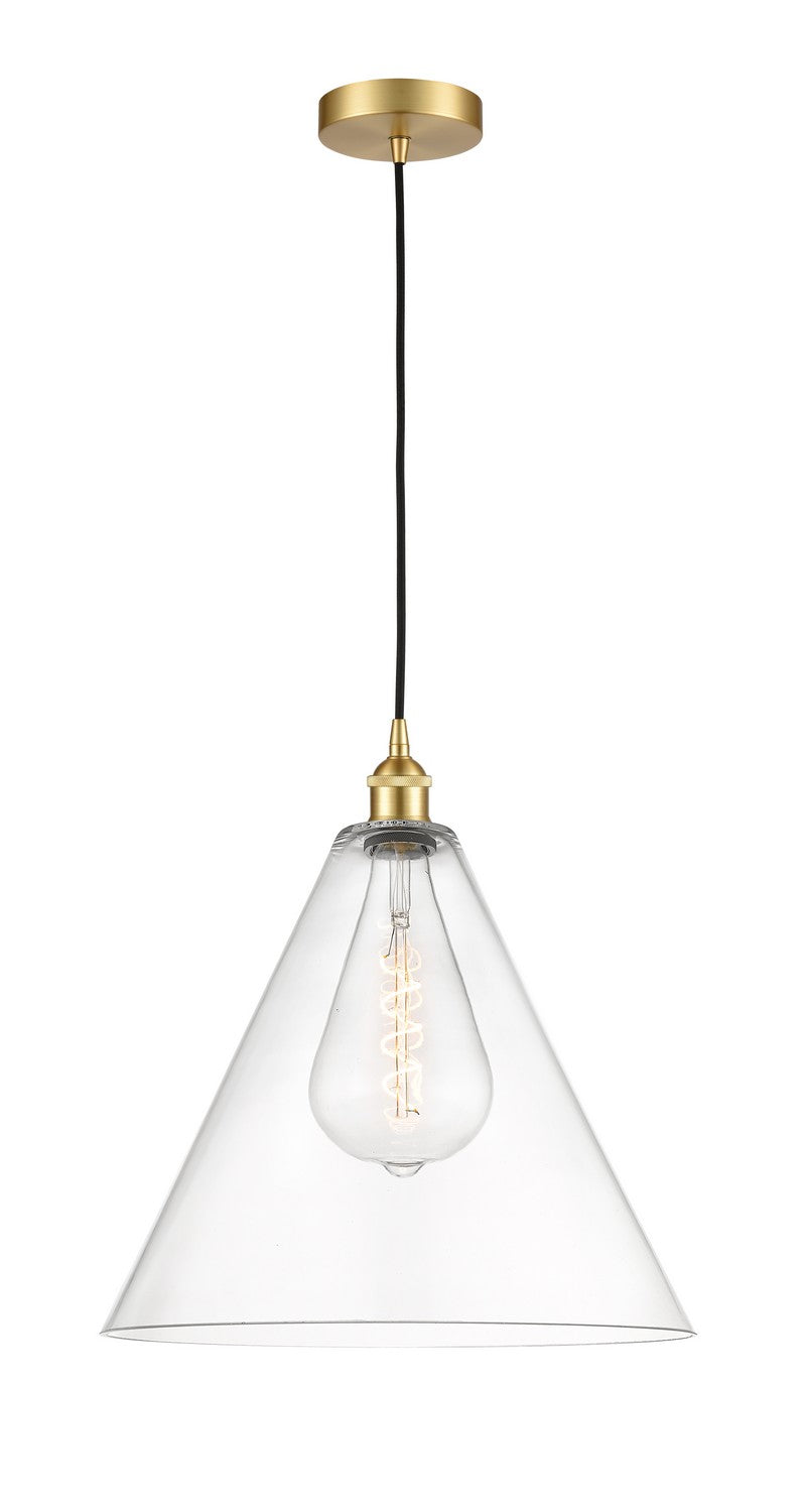 Innovations - 616-1P-SG-GBC-162 - One Light Pendant - Edison - Satin Gold