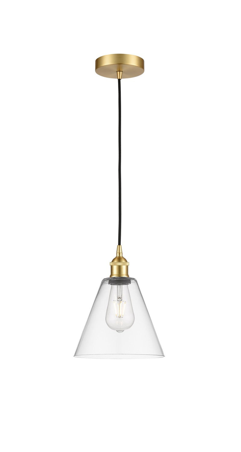 Innovations - 616-1P-SG-GBC-82 - One Light Pendant - Edison - Satin Gold