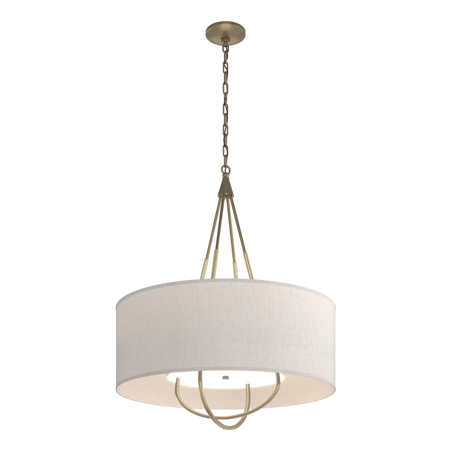 Hubbardton Forge - 104230-SKT-84-86-SE2811 - Loop Pendant - Loop - Soft Gold
