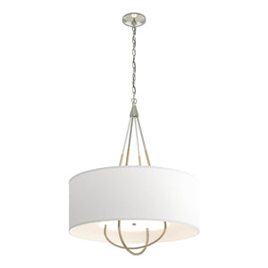Hubbardton Forge - 104230-SKT-85-86-SF2811 - Four Light Pendant - Loop - Sterling