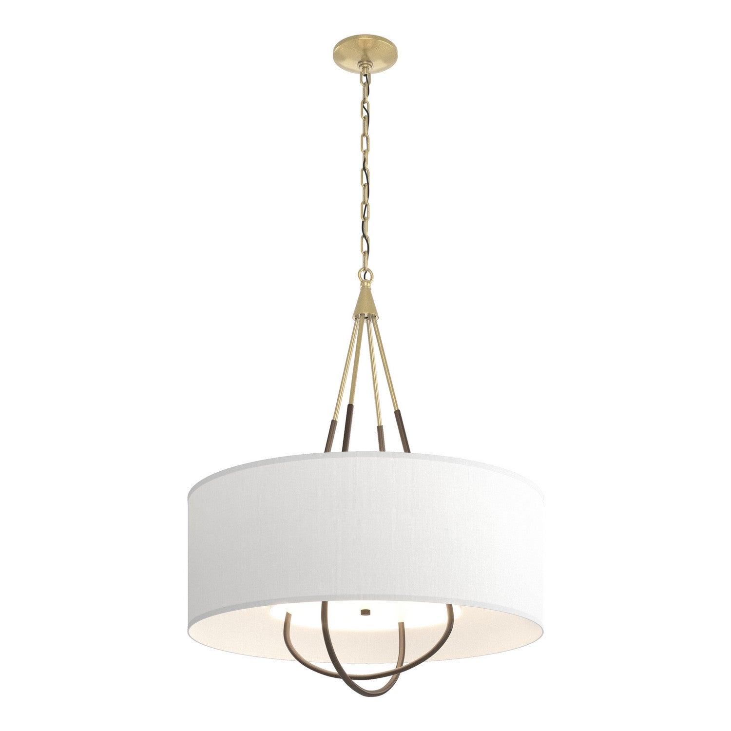 Hubbardton Forge - 104230-SKT-86-05-SF2811 - Loop Pendant - Loop - Modern Brass