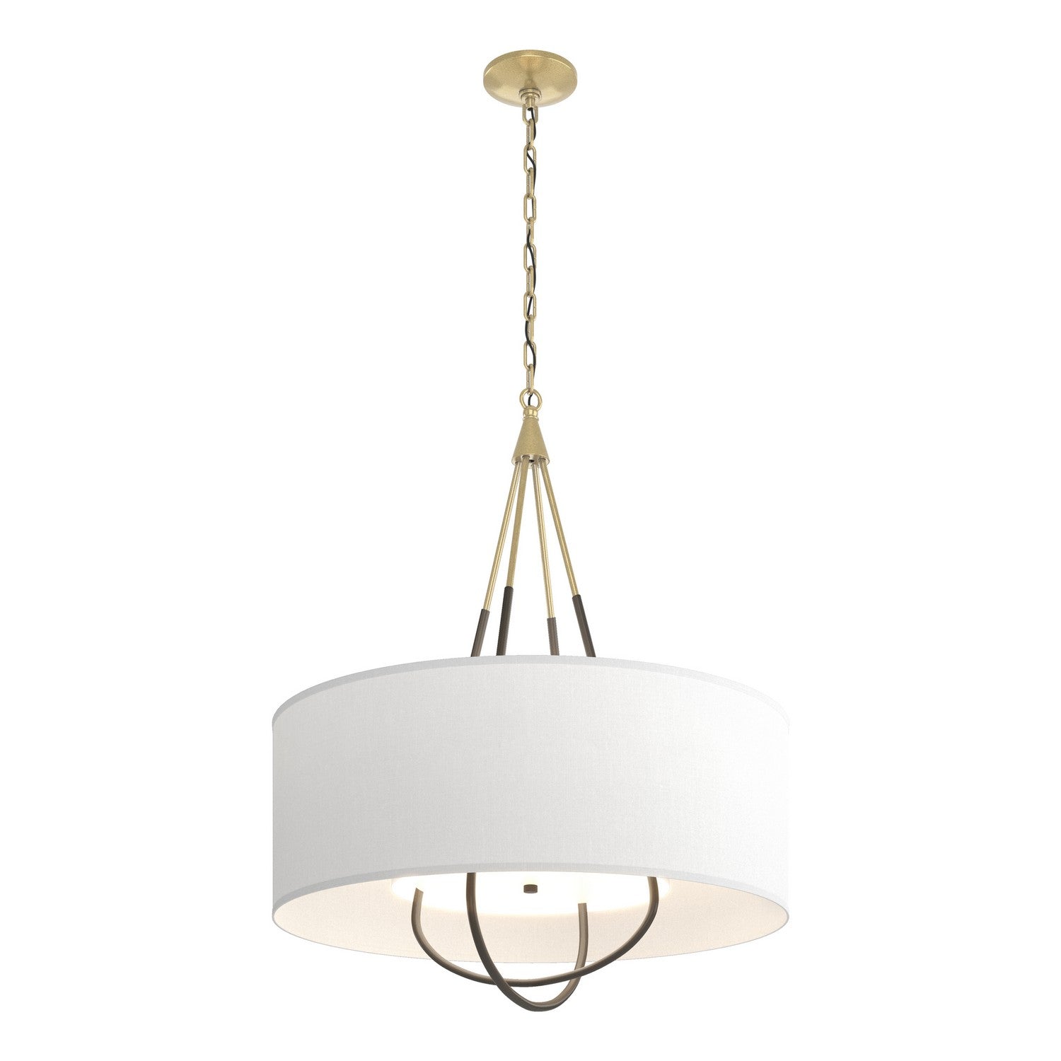 Hubbardton Forge - 104230-SKT-86-07-SF2811 - Loop Pendant - Loop - Modern Brass