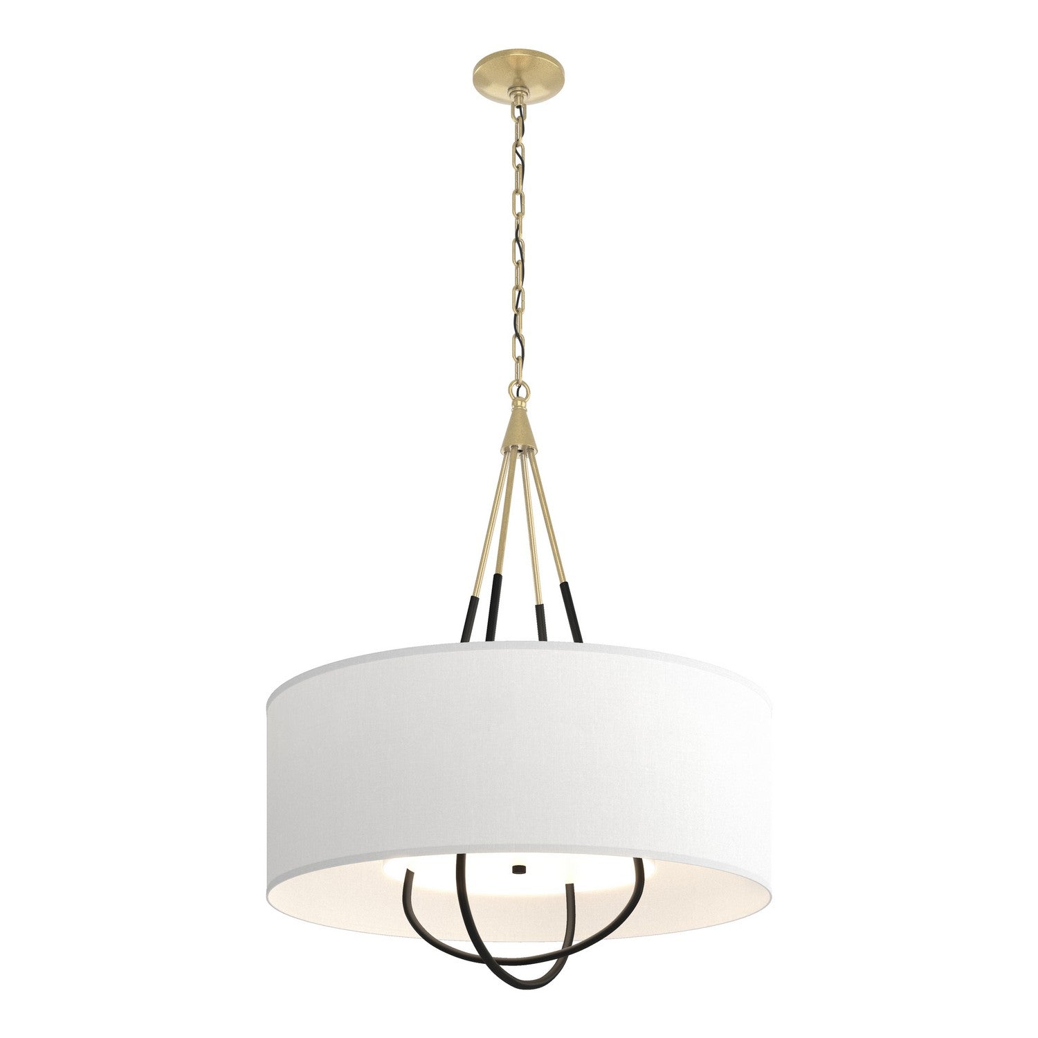 Hubbardton Forge - 104230-SKT-86-10-SF2811 - Loop Pendant - Loop - Modern Brass
