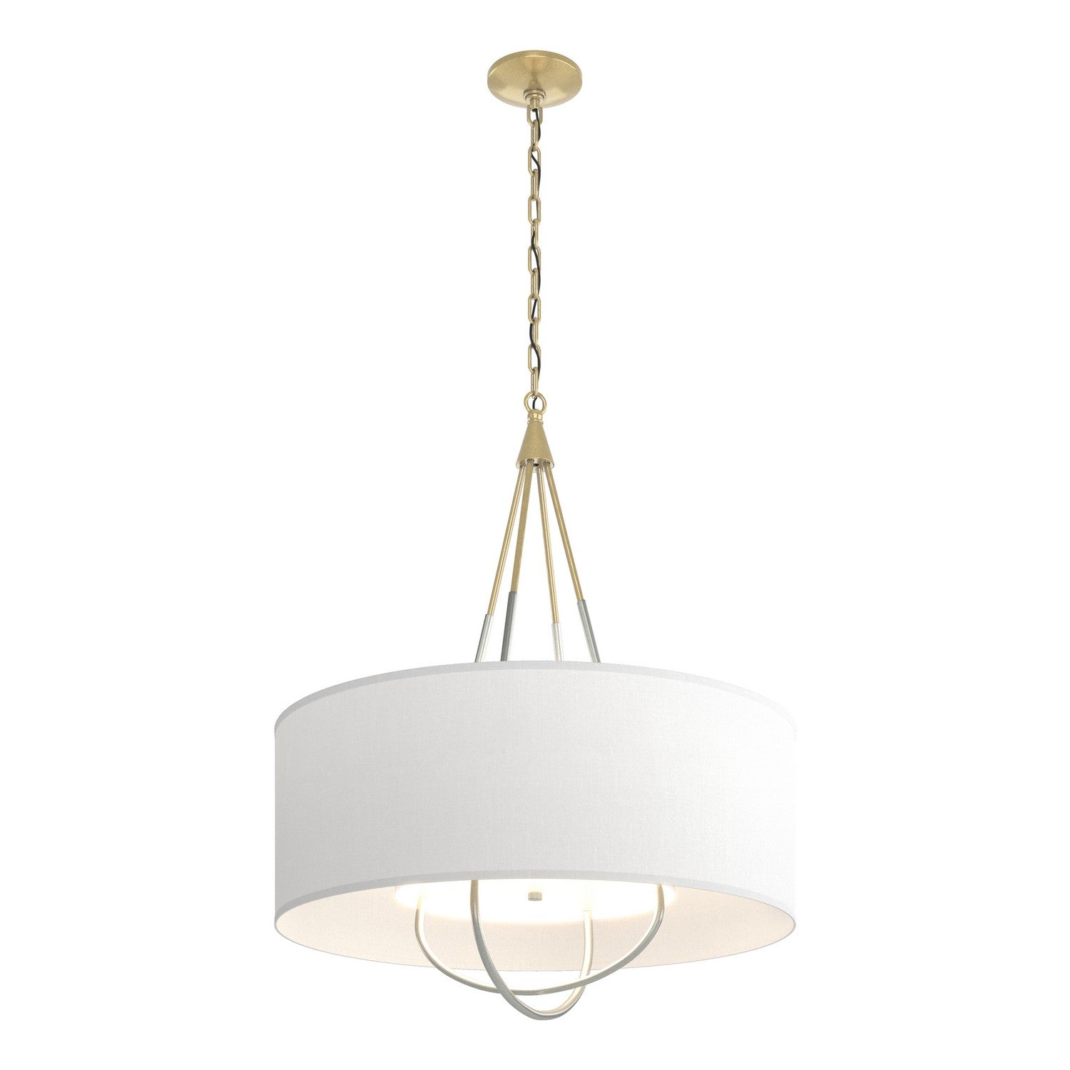 Hubbardton Forge - 104230-SKT-86-82-SF2811 - Loop Pendant - Loop - Modern Brass