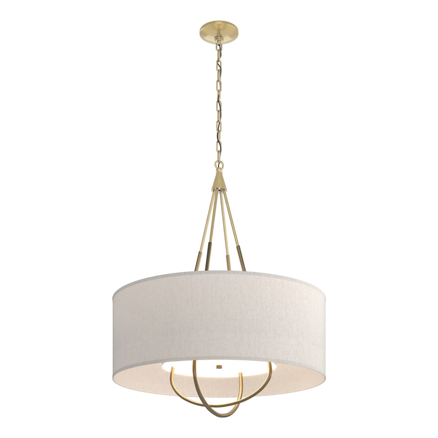 Hubbardton Forge - 104230-SKT-86-84-SE2811 - Loop Pendant - Loop - Modern Brass