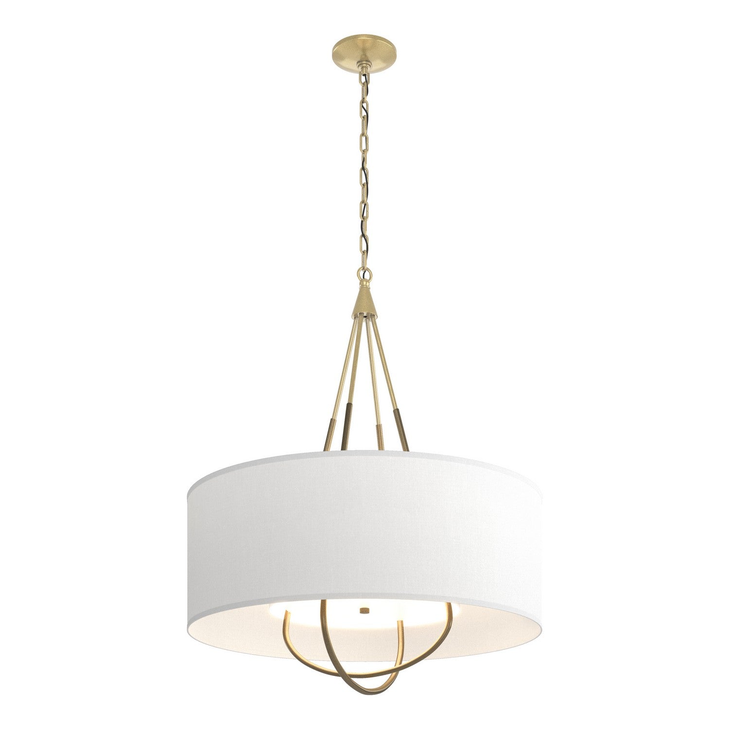 Hubbardton Forge - 104230-SKT-86-84-SF2811 - Loop Pendant - Loop - Modern Brass