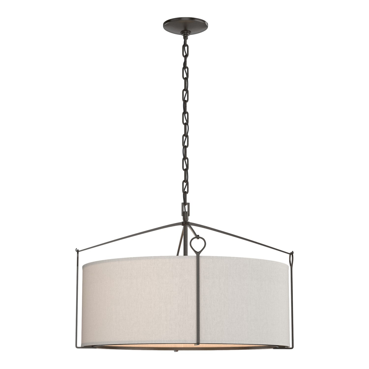 Hubbardton Forge - 104250-SKT-14-SE2290 - Bow Pendant - Bow - Oil Rubbed Bronze