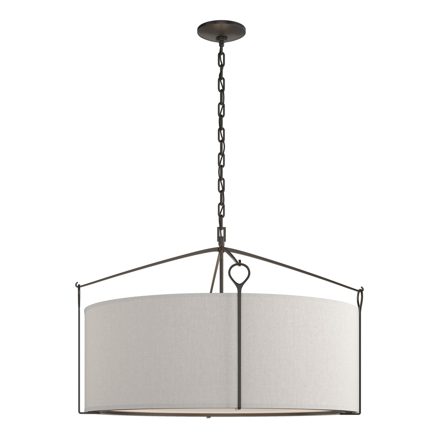 Hubbardton Forge - 104255-SKT-10-SE2899 - Bow Large Pendant - Bow - Black
