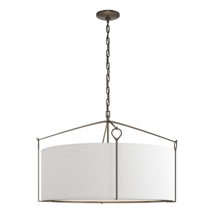 Hubbardton Forge - 104255-SKT-14-SF2899 - Four Light Pendant - Bow - Oil Rubbed Bronze