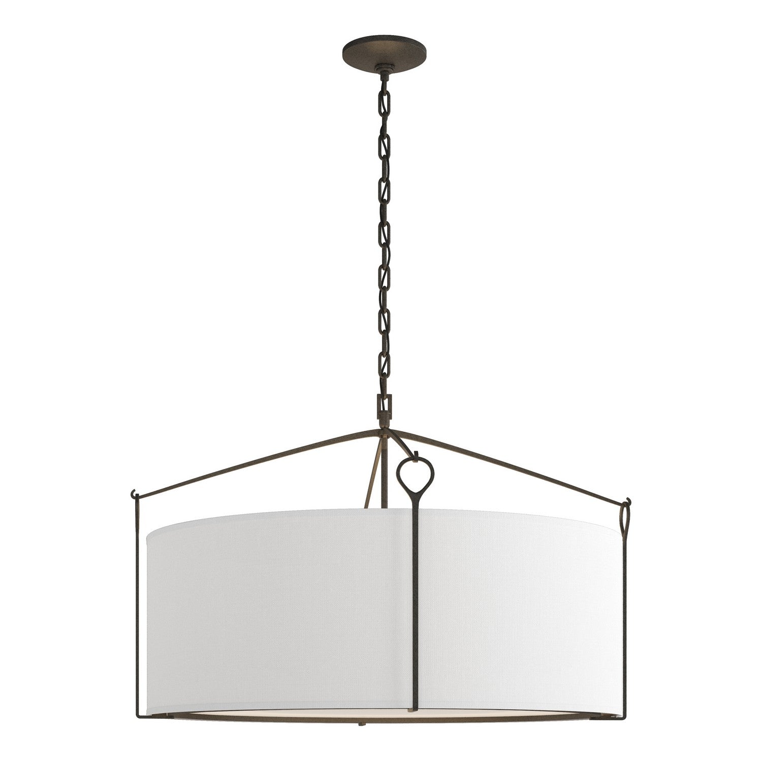 Hubbardton Forge - 104255-SKT-20-SF2899 - Bow Large Pendant - Bow - Natural Iron