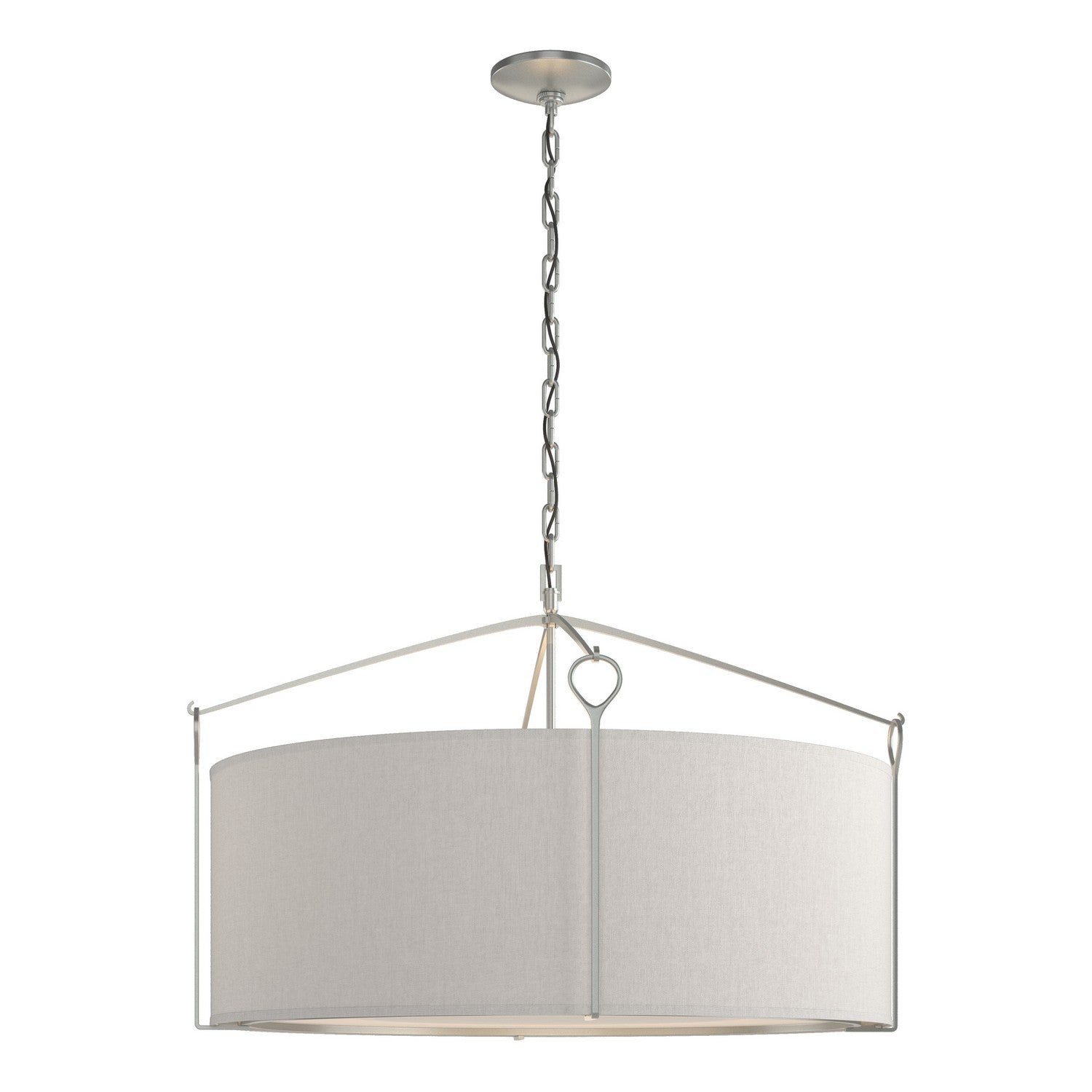 Hubbardton Forge - 104255-SKT-82-SE2899 - Bow Large Pendant - Bow - Vintage Platinum