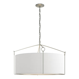 Hubbardton Forge - 104255-SKT-82-SF2899 - Four Light Pendant - Bow - Vintage Platinum