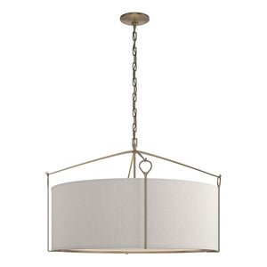 Hubbardton Forge - 104255-SKT-84-SE2899 - Four Light Pendant - Bow - Soft Gold