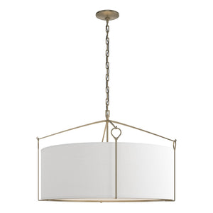Hubbardton Forge - 104255-SKT-84-SF2899 - Four Light Pendant - Bow - Soft Gold