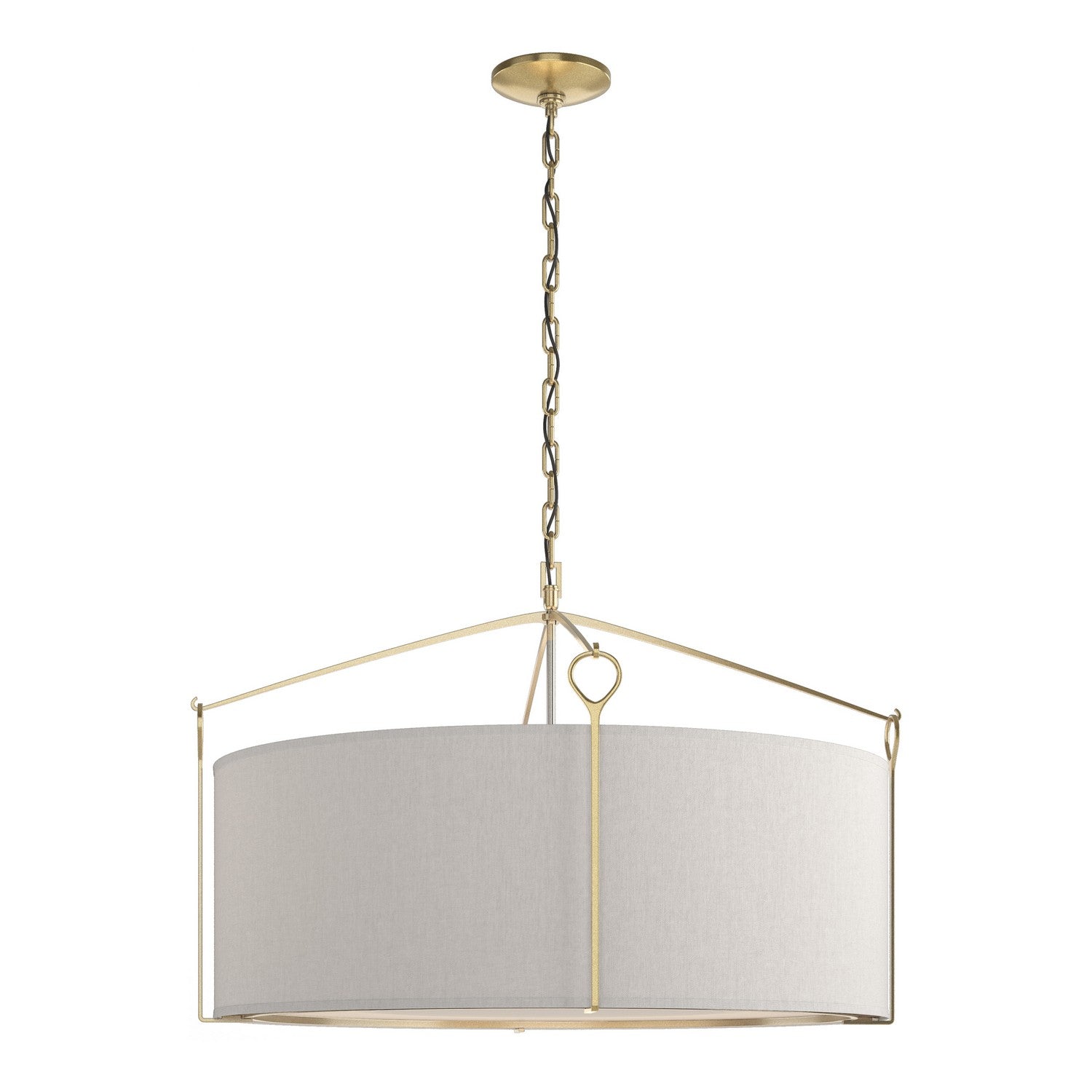 Hubbardton Forge - 104255-SKT-86-SE2899 - Bow Large Pendant - Bow - Modern Brass