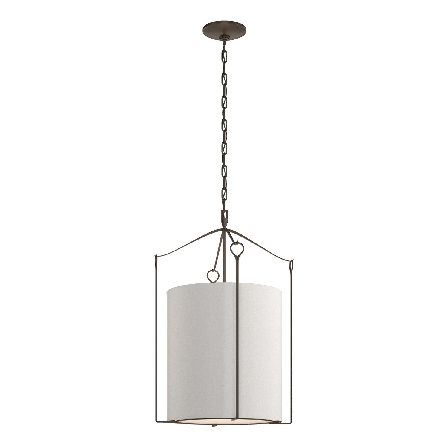 Hubbardton Forge - 104260-SKT-05-SE1509 - Bow Tall Pendant - Bow - Bronze
