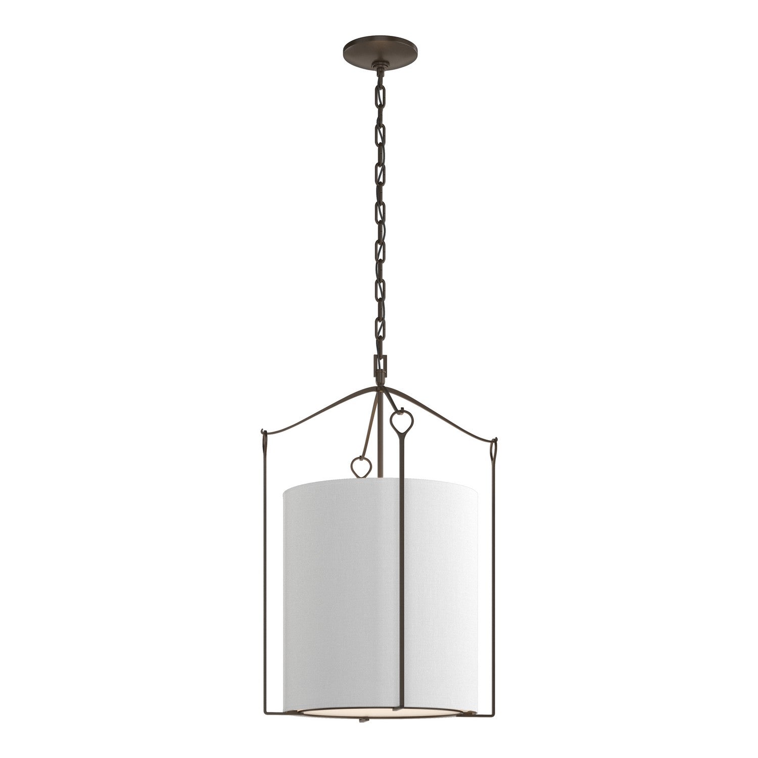 Hubbardton Forge - 104260-SKT-05-SF1509 - Bow Tall Pendant - Bow - Bronze