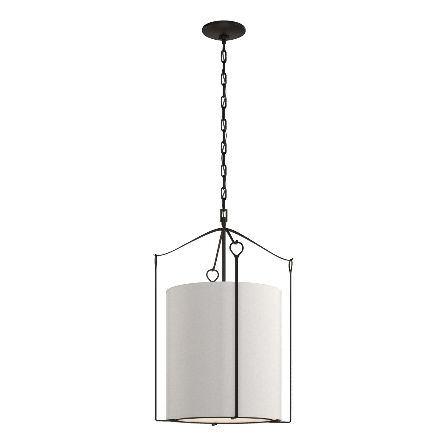 Hubbardton Forge - 104260-SKT-10-SE1509 - Bow Tall Pendant - Bow - Black