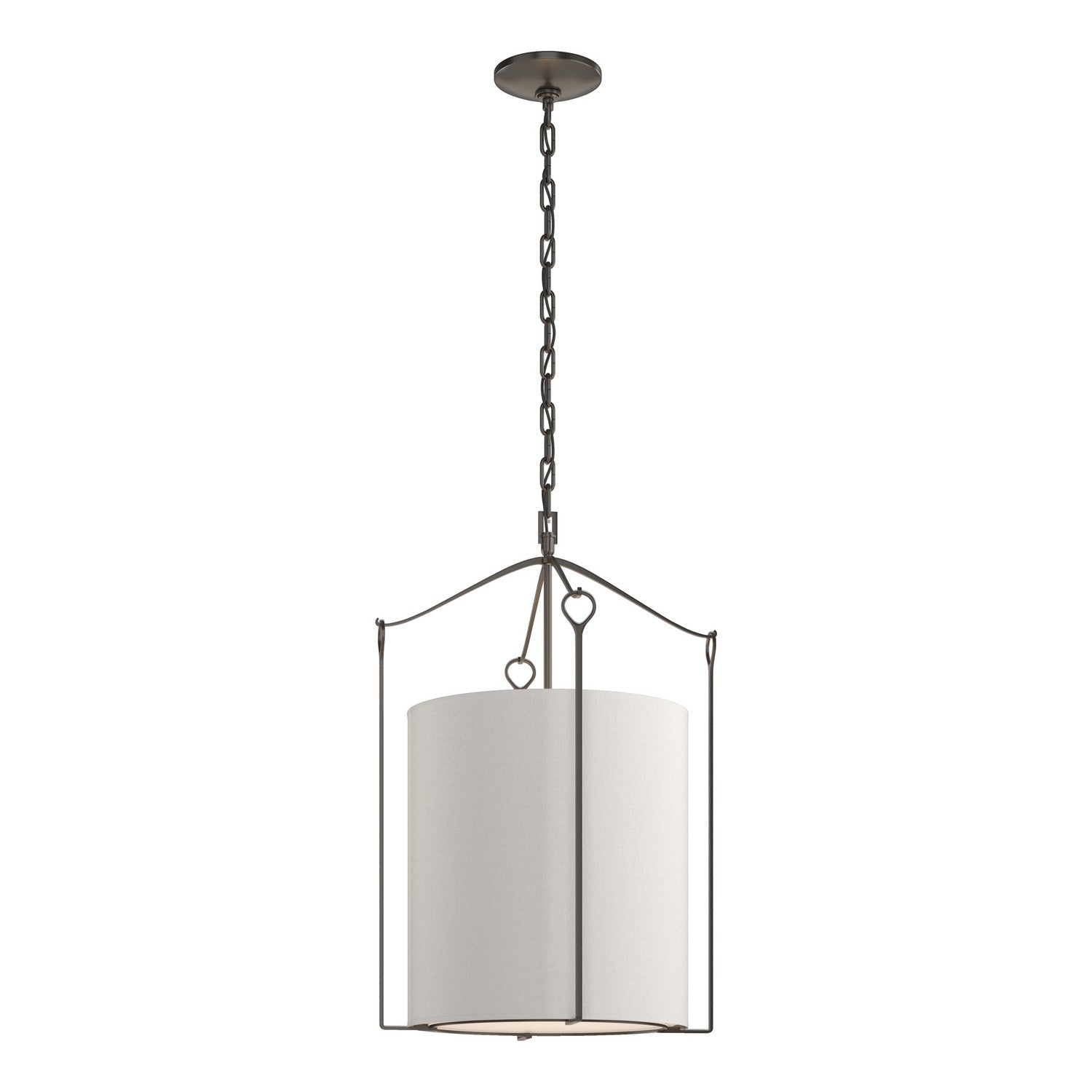 Hubbardton Forge - 104260-SKT-14-SE1509 - Bow Tall Pendant - Bow - Oil Rubbed Bronze