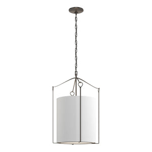 Hubbardton Forge - 104260-SKT-14-SF1509 - Three Light Pendant - Bow - Oil Rubbed Bronze