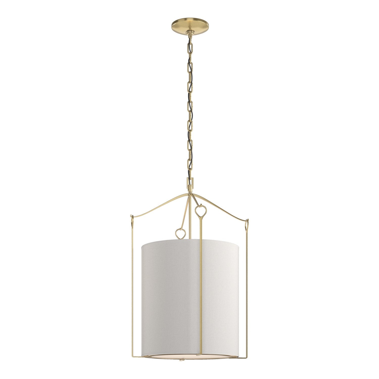 Hubbardton Forge - 104260-SKT-86-SE1509 - Bow Tall Pendant - Bow - Modern Brass