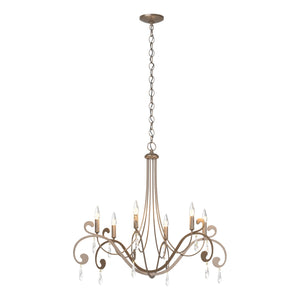 Hubbardton Forge - 105057-SKT-05-CR - Six Light Chandelier - Stella - Bronze