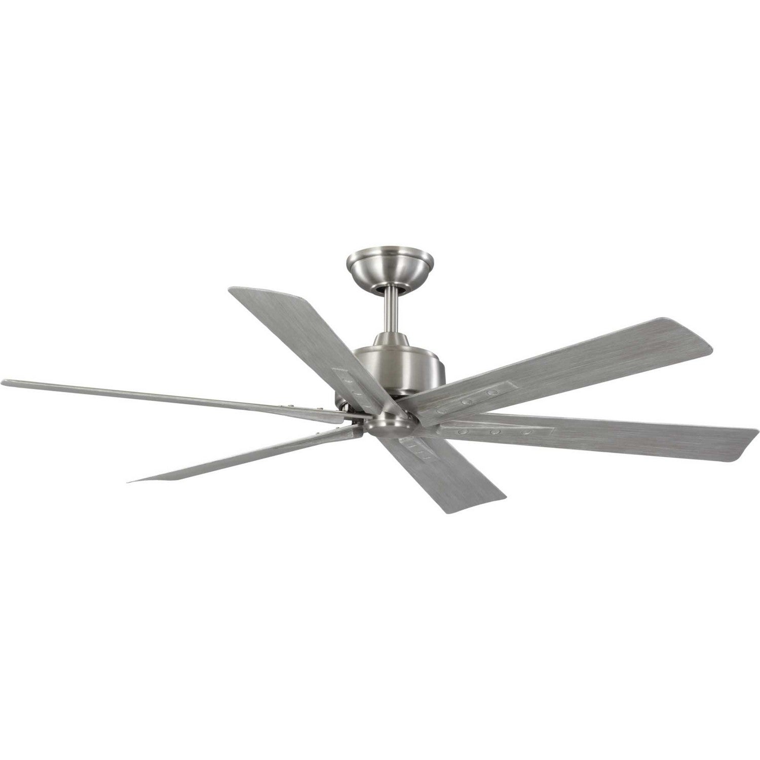 Progress Lighting - P250100-009 - 56"Ceiling Fan - Brazas - Brushed Nickel