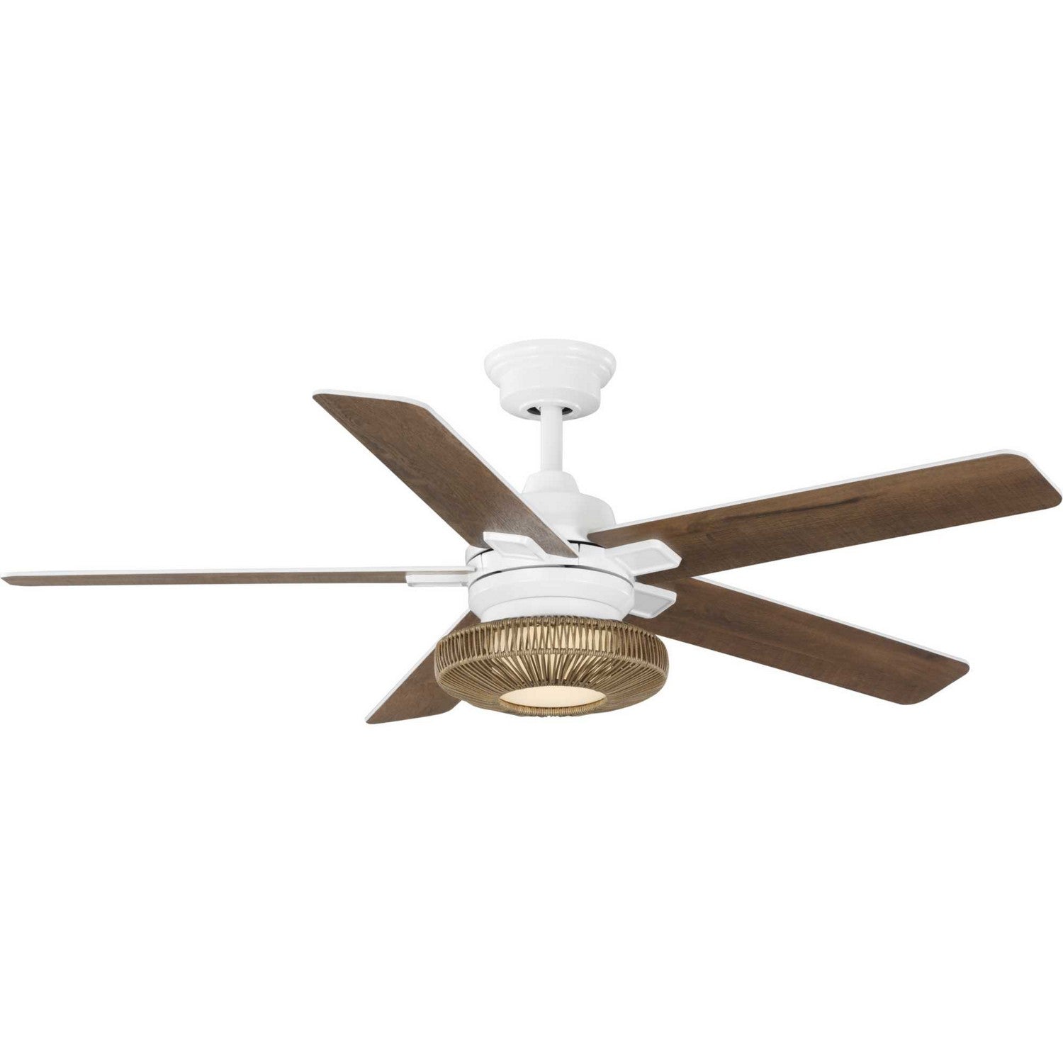 Progress Lighting - P250101-028-30 - 52"Ceiling Fan - Schaal - Satin White