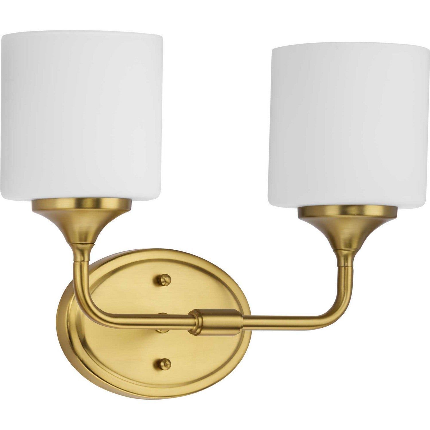 Progress Lighting - P2802-191 - Two Light Bath - Lynzie - Brushed Gold