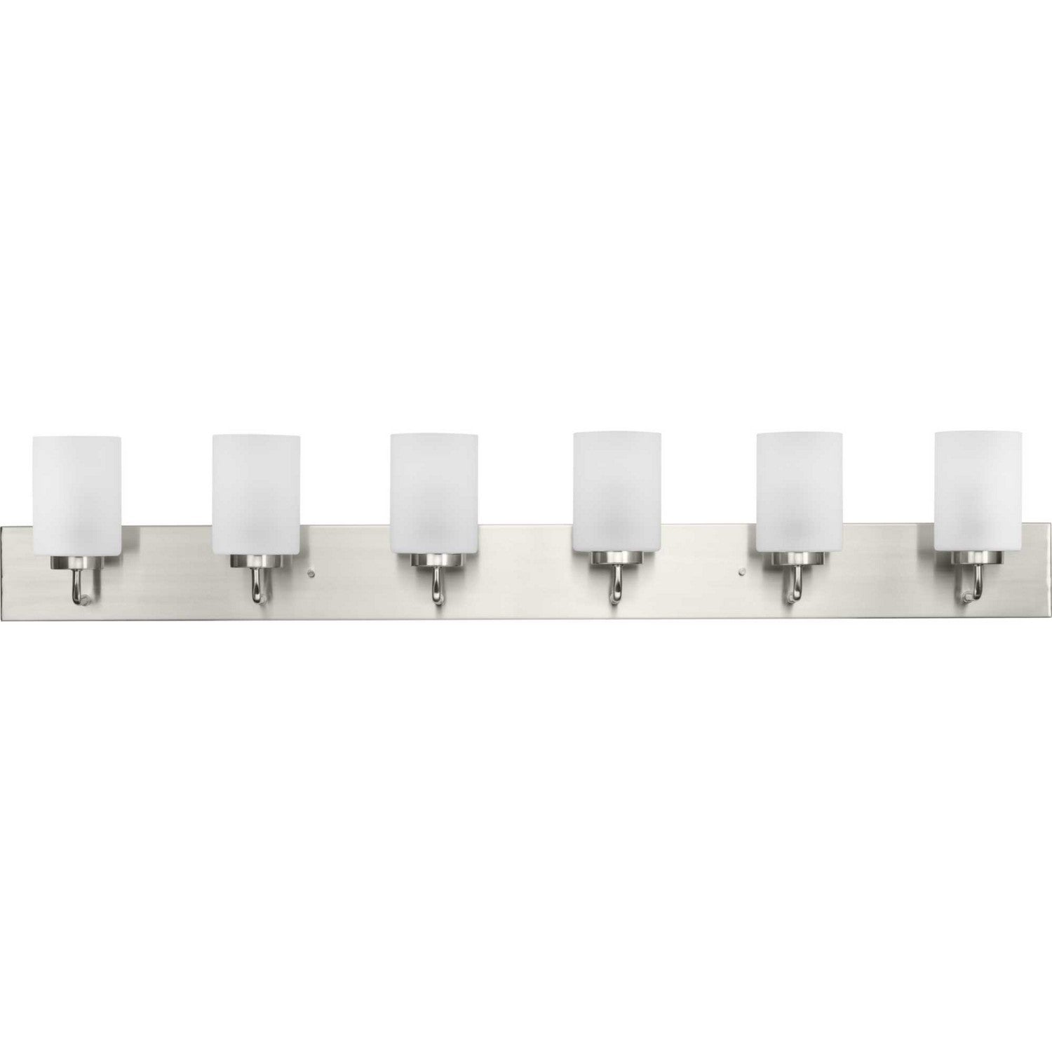 Progress Lighting - P300421-009 - Six Light Bath - Merry - Brushed Nickel