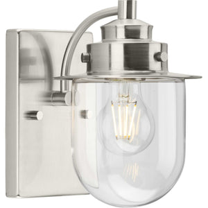 Progress Lighting - P300434-009 - One Light Bath - Northlake - Brushed Nickel