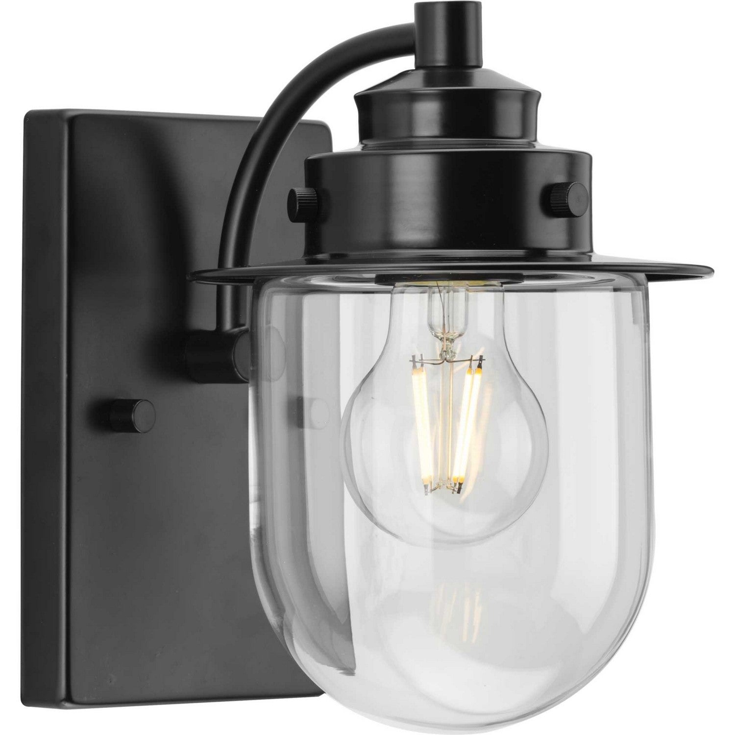 Progress Lighting - P300434-31M - One Light Bath - Northlake - Matte Black