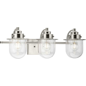 Progress Lighting - P300436-009 - Three Light Bath - Northlake - Brushed Nickel