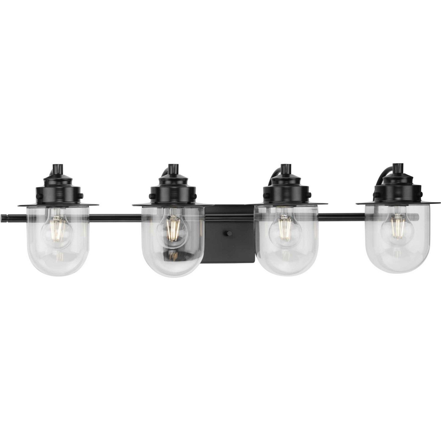 Progress Lighting - P300437-31M - Four Light Bath - Northlake - Matte Black