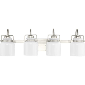 Progress Lighting - P300441-009 - Four Light Bath - Fessler - Brushed Nickel