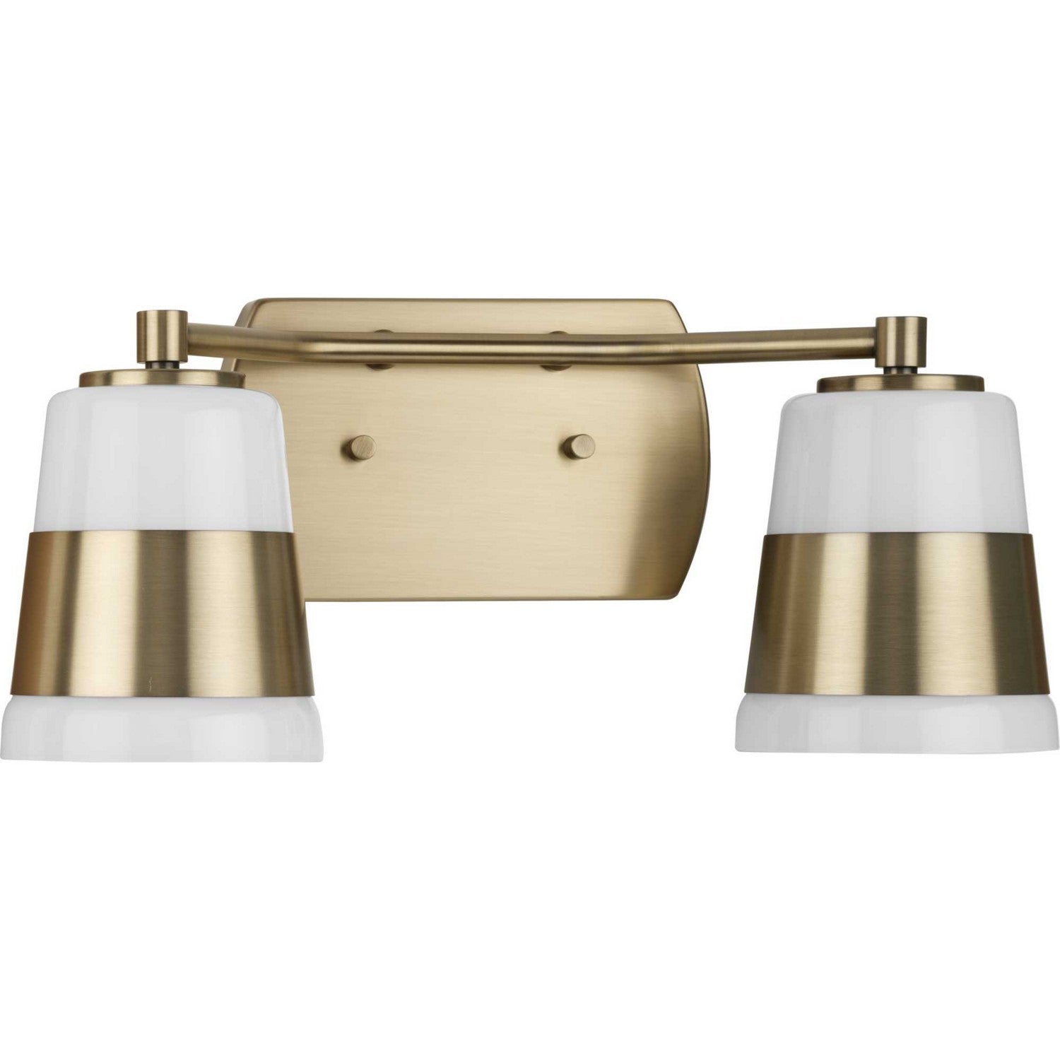 Progress Lighting - P300443-163 - Two Light Bath - Haven - Vintage Brass