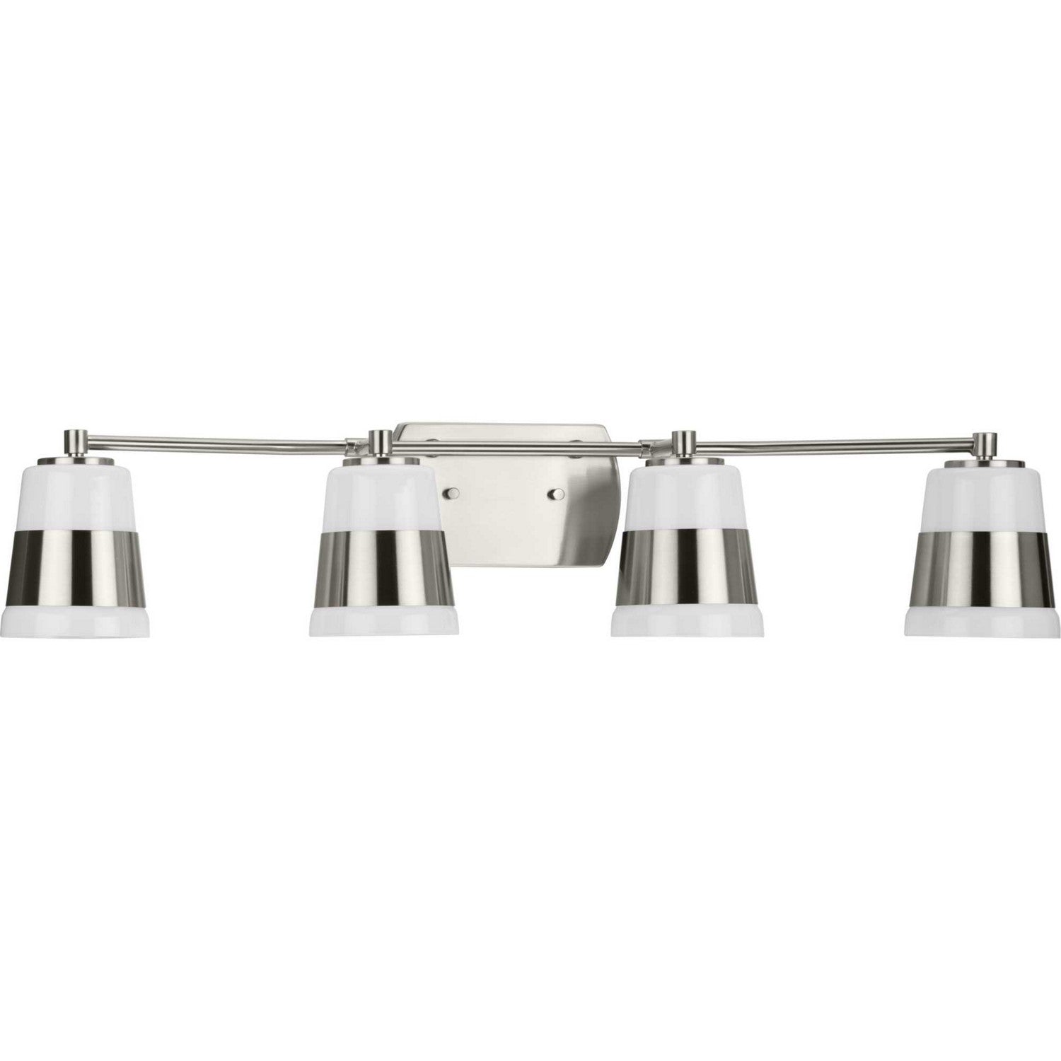 Progress Lighting - P300445-009 - Four Light Bath - Haven - Brushed Nickel