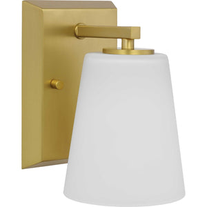 Progress Lighting - P300461-191 - One Light Bath - Vertex - Brushed Gold