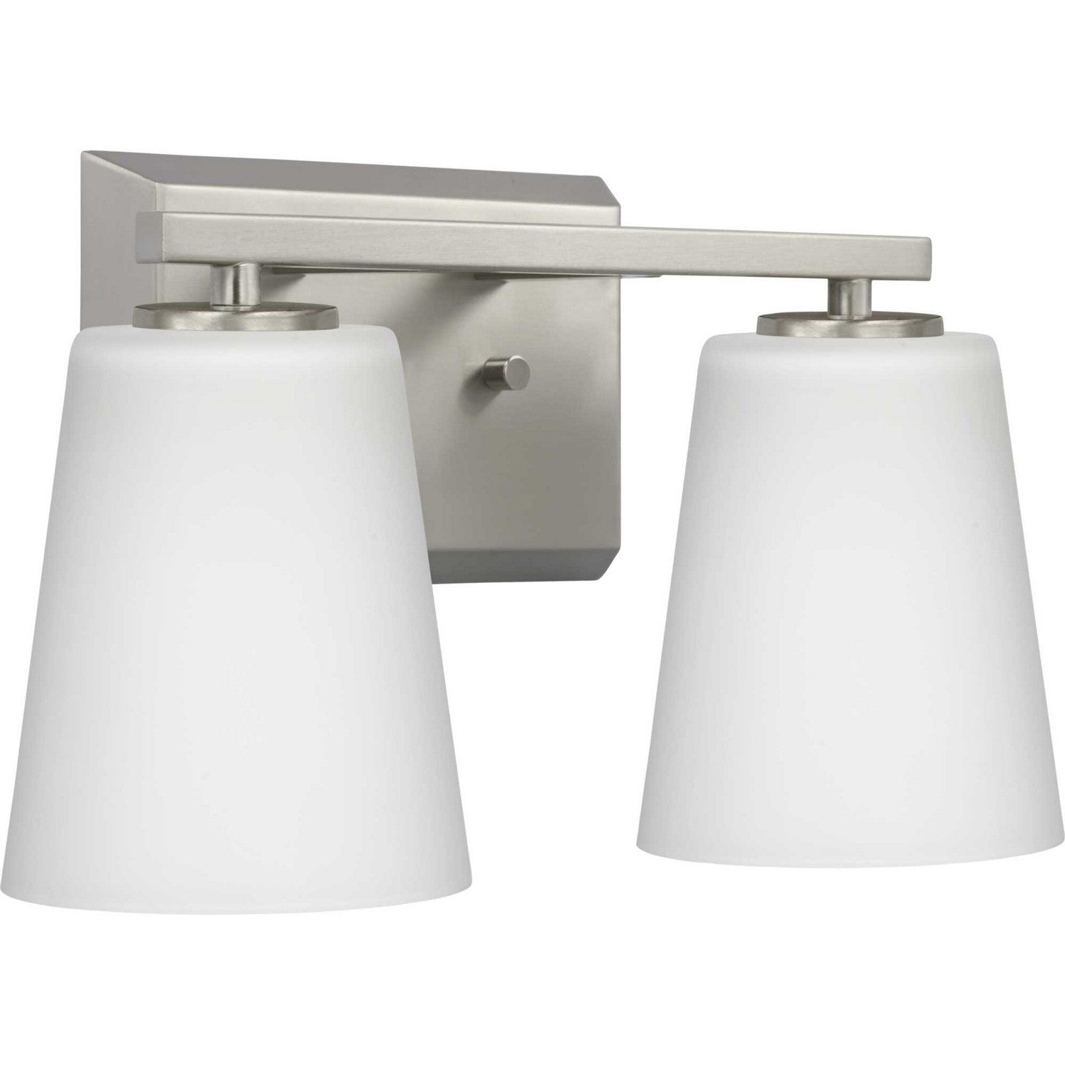 Progress Lighting - P300462-009 - Two Light Bath - Vertex - Brushed Nickel