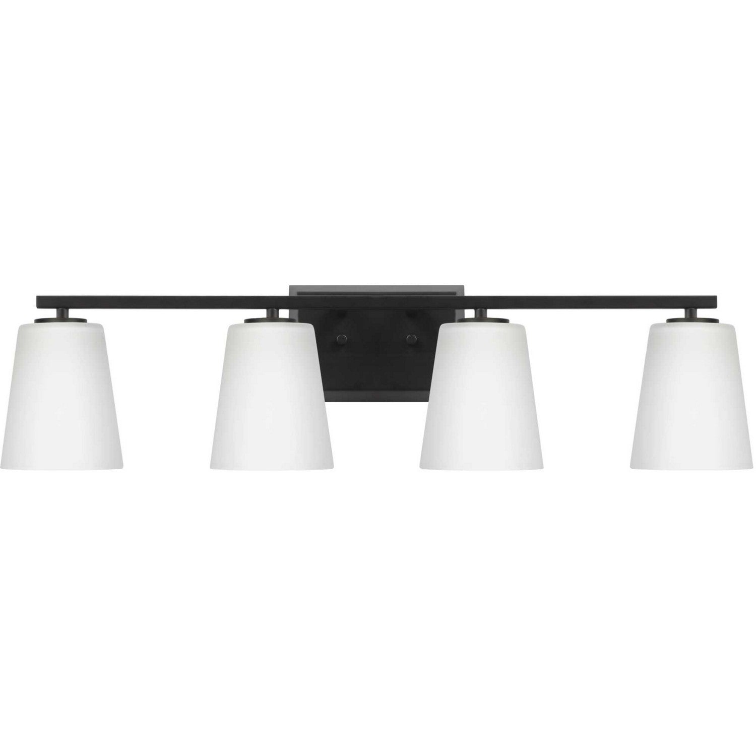 Progress Lighting - P300464-31M - Four Light Bath - Vertex - Matte Black