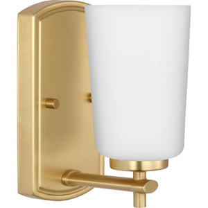 Progress Lighting - P300465-012 - One Light Bath - Adley - Satin Brass