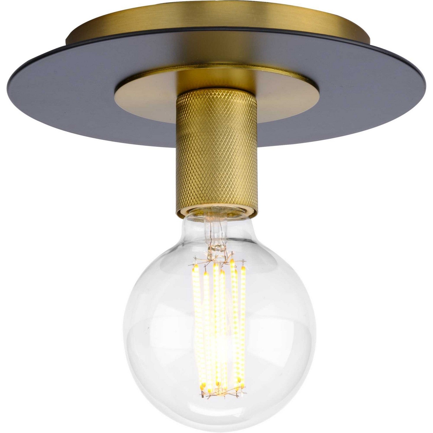 Progress Lighting - P350247-109 - One Light Flush Mount - Trimble - Brushed Bronze