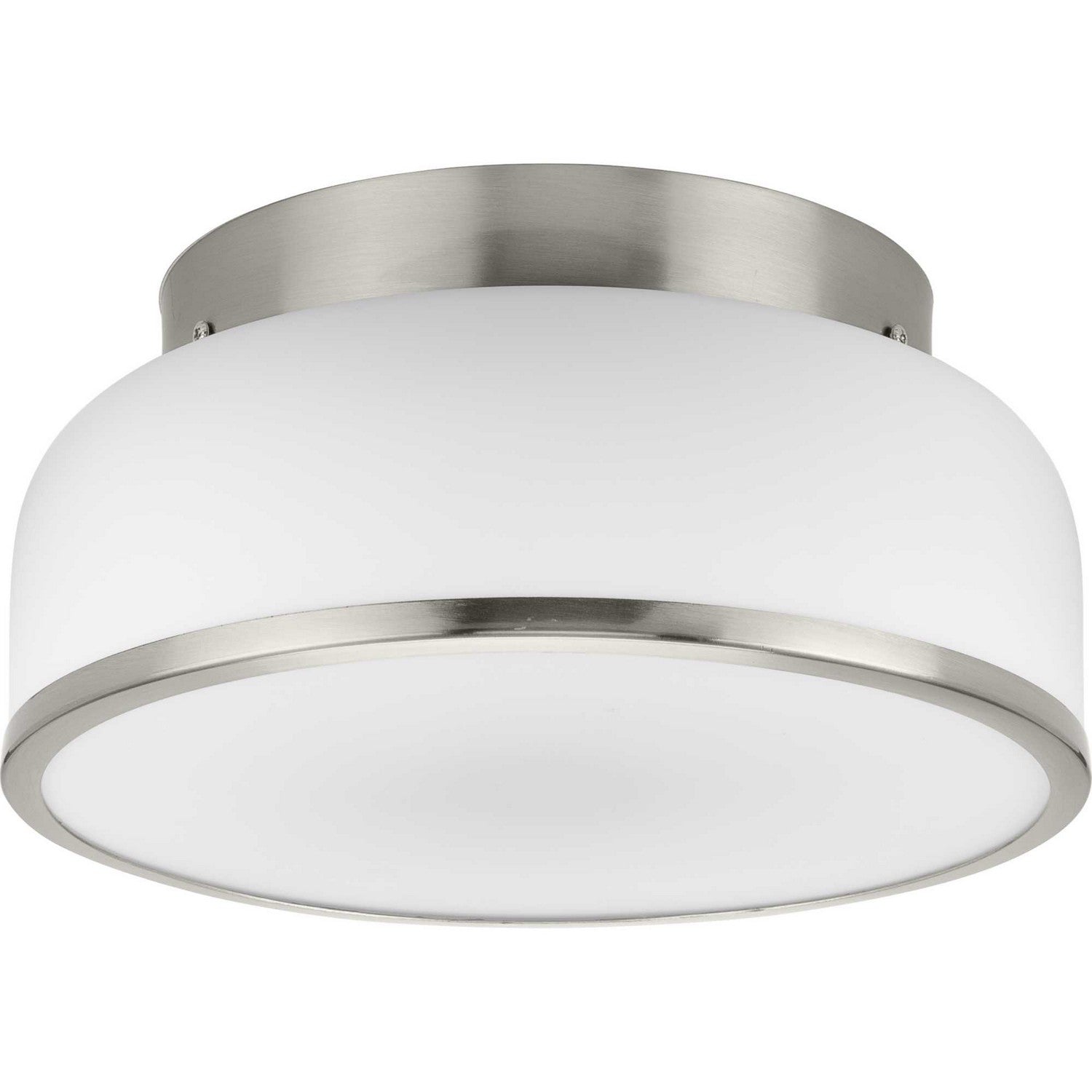 Progress Lighting - P350255-009 - Two Light Flush Mount - Parkhurst - Brushed Nickel